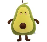 Christmas Stuff Avocado Plush Toys ,13 Inch Soft Novelty Food Shaped Throw Pillow, Cute Fruit Stuffed Doll Is Gift for Girl Boy Friend