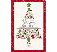 Christmas Sudoku Book: One Puzzle per Page, Easy, Medium, and Hard - Festive Brain Fun - Seasonal Red Edition