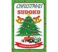 Christmas Sudoku: Christmas Sudoku Puzzle Book with Easy to Read Print Fun, Joyful, Brain-Boosting and More | 6x9 inches, 110 pages | 50+ ... Stocking Stuffers, Vacation and Relaxation