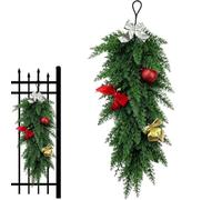 Christmas Swag - Artificial Greenery Holiday Garden Ornament