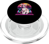 Christmas Synthwave Cornish Rex Sunglasses PopSockets PopGrip per MagSafe
