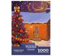 Christmas Tale Puzzle 1000 Pezzi Festive Atmosphere - Sfida Familiare Creativa, Cartone Resistente, Poster Incluso, Relax Garantito - 70x50cm/1000pcs