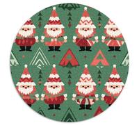 Christmas Theme Cute Patterns 1000 Pezzi Jigsaw Puzzle Giochi Educativi Relief Dello Stress Jigsaw Circolare Bellissima Decorazione Puzzle Per Adulti E Bambini 1000pcs (67.5x67.5cm)
