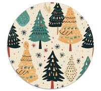 Christmas Theme Cute Patterns 1000 Pezzi Jigsaw Puzzle Giochi Educativi Relief Dello Stress Puzzle Rotondi Gioco Di Sfida Unica Per Regali Di Viaggio, Presente 1000pcs (67.5x67.5cm)