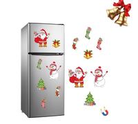 Christmas Themed Magnetic Sticker, Christmas Fridge Magnets, Magnetic Christmas Tree For Refrigerator Decorations,Metal Door Decor, Easy To Use And Remove (#2)