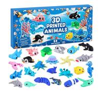 Christmas Toy Countdown - Calendar 24-Day Calm Down Holiday Keepsake Use