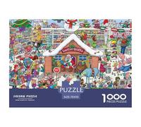 Christmas Toy Store Securely Fitted Pieces Suitable for Long Hour Relaxation, Brain Training And Personal Leisure Time 70x50cm/1000pcs