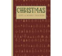 Christmas tracker: Savings budget, gift idea board, note pages, and gift lists | 7X10 inches, 265 pages, 12 years of data tracking | Perfect planning for your holidays
