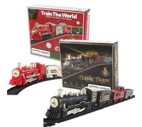 Christmas Train Toy - Interactive Car Toy With Light And Music - Light Up Christmas Train,for Kids Boys Girls Children Home Traveling Schools Bedroom Kindergarten