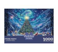 Christmas Tree 1000 Pezzi Puzzle Regalo Creativo Per Il Relax Per Adulti A Partire Dai 14 Anni Confezione Di Alta Qualità Sfide Extra Divertenti Intrattenimento Creativo 38x26cm/1000pcs