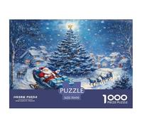 Christmas Tree 1000 Pezzi Puzzle Regalo Creativo Per Il Relax Per Adulti A Partire Dai 14 Anni Qualità Premium Sfide Extra Divertenti Intrattenimento Creativo 70x50cm/1000pcs