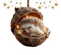 Christmas Tree Animale Pendente, 2D Flat Acrylic Ornament with Animal Pattern, Hangable Decoration for Backpack, Keychain, Shoulder Bag, Tote, Living Room & Bedroom