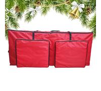 Christmas Tree Bag | 122x38x51cm Holder Bag For Artificial Christmas Tree | Convenient Reusable Heavy Duty Organizer Zipper Closure For Moving College Dorm Garage Camping Winter Holiday