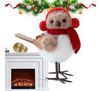 Christmas Tree Birds Decor - Christmas Decorations | Cute Birds Pendant Decor For Tree | Celebration Figurine Ornament For Table Living Room Family Gatherings Parties And Fireplaces Use