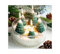 Christmas Tree Candles,Christmas Decorations Indoor,Cedar Forest Candles