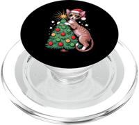 Christmas Tree Cornish Rex Sunglasses PopSockets PopGrip per MagSafe