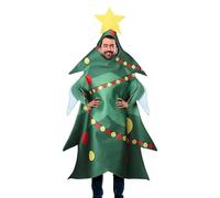 Christmas Tree Costume - Hilarious Holiday Cosplay Outfit, Funny Attention Grabbing Actor Costume, Christmas Tree Clothing for Adults, Party, Stage, Birthday, Gathering, Friends, Family, Boyfriend