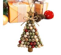 Christmas Tree Craft Kit - Shiny Beaded Winter Festival Decoration
