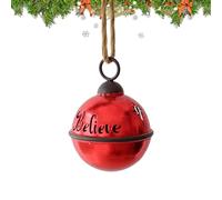 Christmas Tree Decorations | Charm Handmade With Hangable Rope | Jingle Bellss For Christmass Decor | Rustic Metal Bell Ornament | Vintage Hanging Bells Decoration | Holiday Trees Ornaments