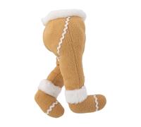 Christmas Tree Decorations - Gingerbread Man Funny Plush Stuffed Legs | Funny Holiday Fireplace Mantel Decoration For Christmas Parties And Festive Home Displays With Family And Friends