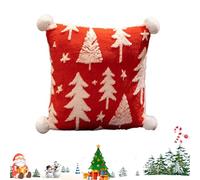 Christmas Tree Decorative Pillow, Plush Pillow Stuffed Christmas Decor, Soft Cushion Boho Decoration For Bedroom Living Room Sofa Couch Bed Indoor Home Fall Halloween