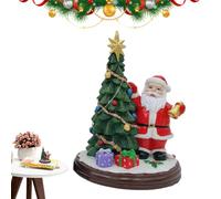 Christmas Tree Figurine Decoration - Exquisite Festive Resin Figurines