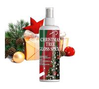Christmas Tree Gloss Spray - Natural Glow Mist, 100 ml Shiny Brightening Spray per alberi di Natale | Enhances Tree Glow & FestiveSparkles for Indoor Holiday Home, Wreaths, Window, Weddings, Photo