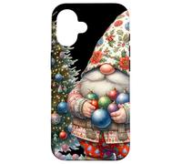 Christmas Tree Gnome Graphic For Women And Happy Holidays Custodia per iPhone 16