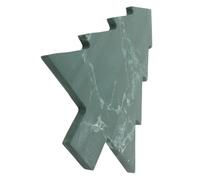 Christmas Tree Marble Cheese Board Reusable Holiday Cutting and Serving Board