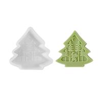 Christmas Tree Mold, resina epossidica, stampo in silicone, stampo per Natale, decorazione per candele e ornamenti