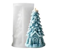 Christmas Tree Mold - Silicone Casting Mold, Non-Stick Reusable, 3D Craft