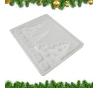 Christmas Tree Mold | Stampo Cemento per Creazioni Casa, in Silicone per Artisti, Decoratori Studenti Creativi