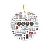 Christmas Tree Ornaments 2022 Personalized Mini Unique Small Funny Decorations Decor Indoor Set for