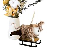 Christmas Tree Ornaments Animals, Festive Animal-Shaped Pendants, Cute Holiday Craft Decor for Farmhouse, Home, Garden, Offices, Party, and Seasonal Tree Decoration Displays