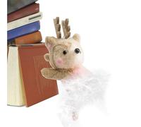Christmas Tree Ornaments Animals, Festive Animal Shaped Tree Pendants, Cute Craft Decor for Holiday Displays, Farmhouse Style, Home Garden Setup, Offices Decoration, Seasonal Party Ambiance, 18x8x8cm