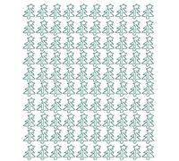 Christmas Tree Paper Clips 100pcs | Secure - Grip Metal Bookmarks for Office/School/Home | Electroplated Decorative Paperclips with Storage Box
