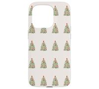 Christmas Tree Pattern Classic Holiday Design Custodia per iPhone 15 Pro