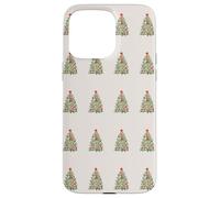 Christmas Tree Pattern Classic Holiday Design Custodia per iPhone 15 Pro Max