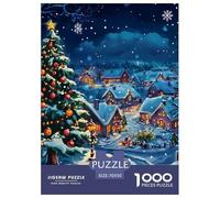 Christmas Tree Puzzle 1000 Pezzi Fun Per Adulti, Intrattenimento Creativo Idea Regalo Per Lei O Lui Per Uomini E Donne 70x50cm/1000pcs