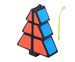 Christmas Tree Puzzle Cube - Special-Shaped Speed Cube, Holiday Brain Teaser Ornament, Ultra-Smooth Fidget Toy, Creative 3D Tree Pendant, Festive Stocking Stuffer | for Kids & Adults