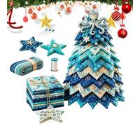 Christmas Tree Quilt Kit Stable - Coastal Mantel Decoration Handmade Durabl