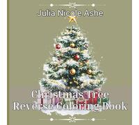Christmas Tree Reverse Coloring Book