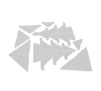 Christmas Tree Silicone Form | Easy Demold Reusable for Casting Compound Jewelry/Soap/Candles | 9 - Piece DIY Craft Kit with Mirror Finish | Flexible Baking Form for Festive