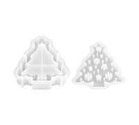 Christmas Tree Silicone Mold - Snowflake Star DIY Craft Molds