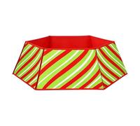 Christmas Tree Skirt - 28.98x10.63in Polyester Stand Cover Decor