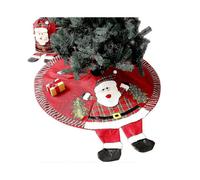 Christmas Tree Skirt Santa's Tree Skirt for Xmas Holiday Party Decorations