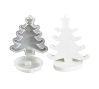 Christmas Tree Soap Molds - Resin Crafts Handmade Making Mold - Handmade Soap Christmas Tree Shaped Molds for Making Home Decoration, Craft Decoration - Candle Making Silicone Molds