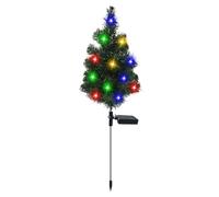 Christmas Tree | Solar Garden Light, Outdoor Solar Powered Holiday Decoration For Backyard, Patio,Path, Driveway, Sidewalk, Parking Lot, Campeggio - Festive Lighted Ornaments And Seasonal Garden