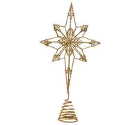 Christmas Tree Star Topper - Iron Star Ornament For Tree Decor
