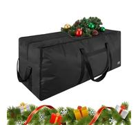 Christmas Tree Storage Bag - Heavy Duty Waterproof - Doppia cerniera Design | Tree Storage Bag Holiday Decorations Garlands Lights Shelf Attic Garage